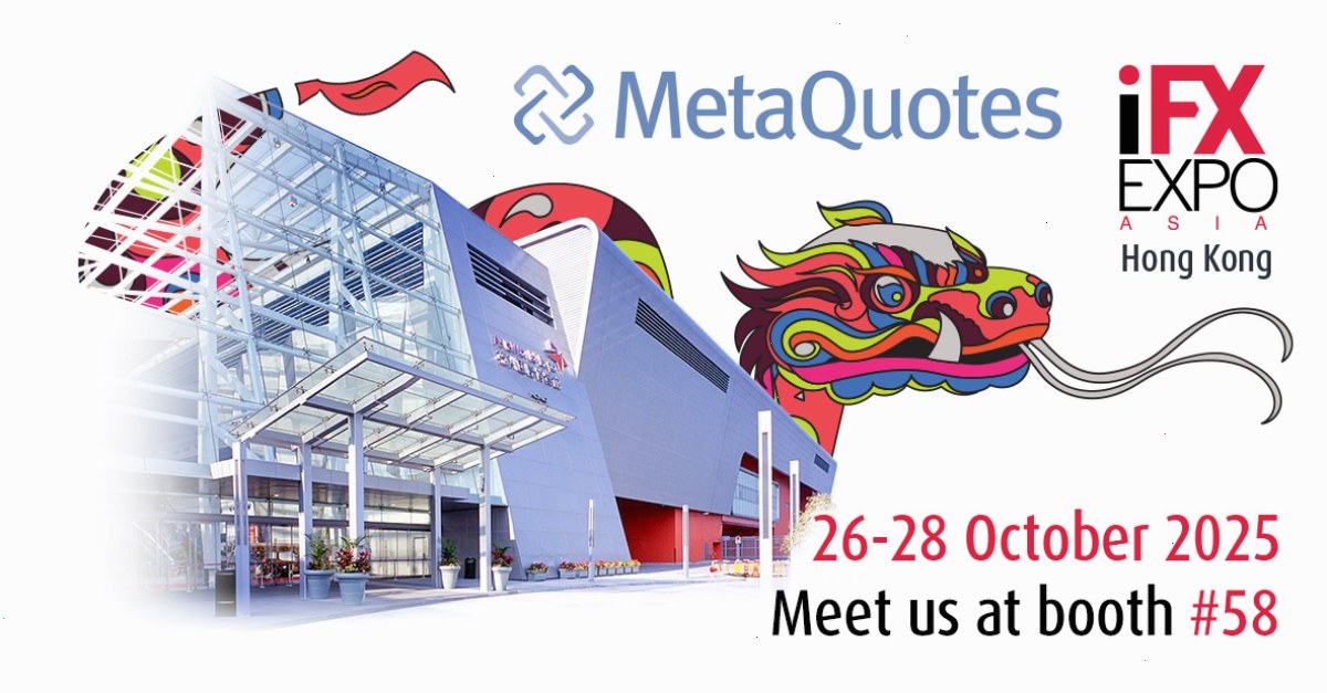 MetaQuotes —— 香港 iFX Expo Asia 2025 黄金赞助商